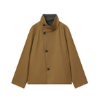Women’s Short Trench Coat – Double-Sided, Casual and Chic