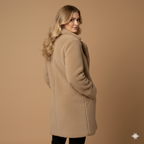 Women’s Fur Coat – Warm Mid-Length Winter Fashion